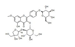 3-O-β-D-芹糖(1-2)-β-D-葡萄糖-鼠李柠檬素4’-O-β-D-葡萄糖苷