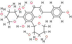 芹菜素-6-C-β-D-吡喃木糖基-8-C-α-L-吡喃阿拉伯糖苷