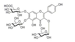 6-羟基山奈酚-3,6-二-O-葡萄糖-7-葡萄糖醛酸苷