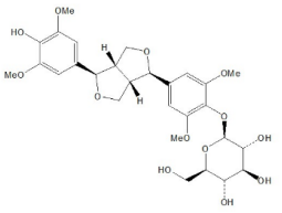 (-)-丁香树脂酚-4-O-BETA-D-吡喃葡萄糖苷