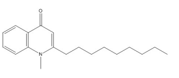 1-甲基-2-壬基-4（1H）-喹啉酮,1-甲基-2-正壬基-4-（1H）-喹诺酮
