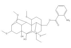 邻氨基苯甲酰基牛扁碱