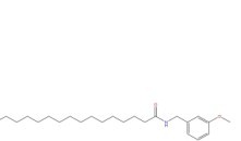 N-（3-甲氧基苄基）十六碳酰胺