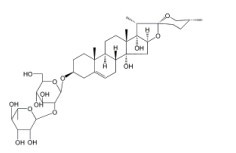 3-O-α-L-鼠李糖-(1→2)-β-葡萄糖麦冬苷元