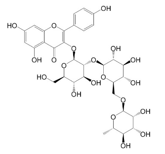 Kaempferol-3-O-α-L-rhamnopyranosyl-(1→6)-β-D-glucopyranosyl-(1→2)-β-D-glucopyranoside