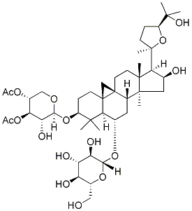(3β,6α,16β,20R,24S)-3-O-[(3,4-二乙酰基-β-D-木糖)]-20, 24-环氧-16,25-二羟基-9,19-环羊毛甾烷-6-O-葡萄糖苷