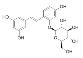 氧化白藜芦醇-2-O-β-D-吡喃葡萄糖苷