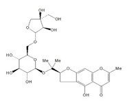 维斯阿米醇-4'-O-β-D-呋喃芹糖基-(1→6)-β-D-吡喃葡萄糖苷