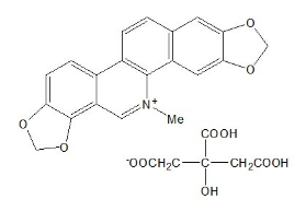 枸橼酸血根碱