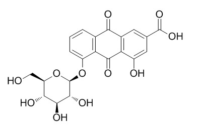 大黄酸-8-O-β-D-葡萄糖苷