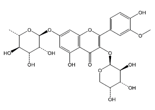 异鼠李素 3-O-α-L-阿拉伯糖-7-O-α-L-鼠李糖苷
