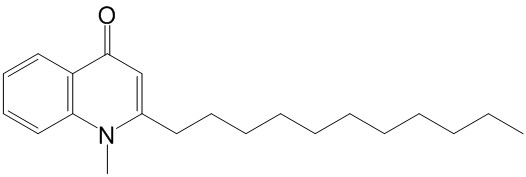 1-甲基-2-正十一烷基-4（1H）-喹诺酮